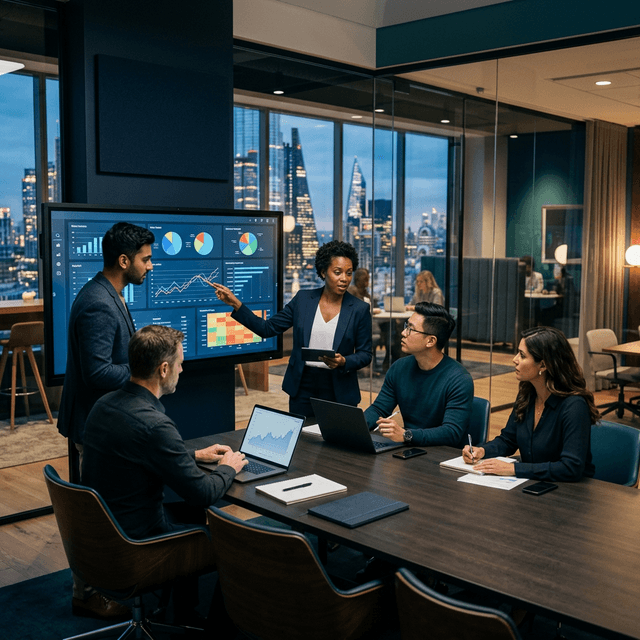 Claritas Intelligence team collaborating